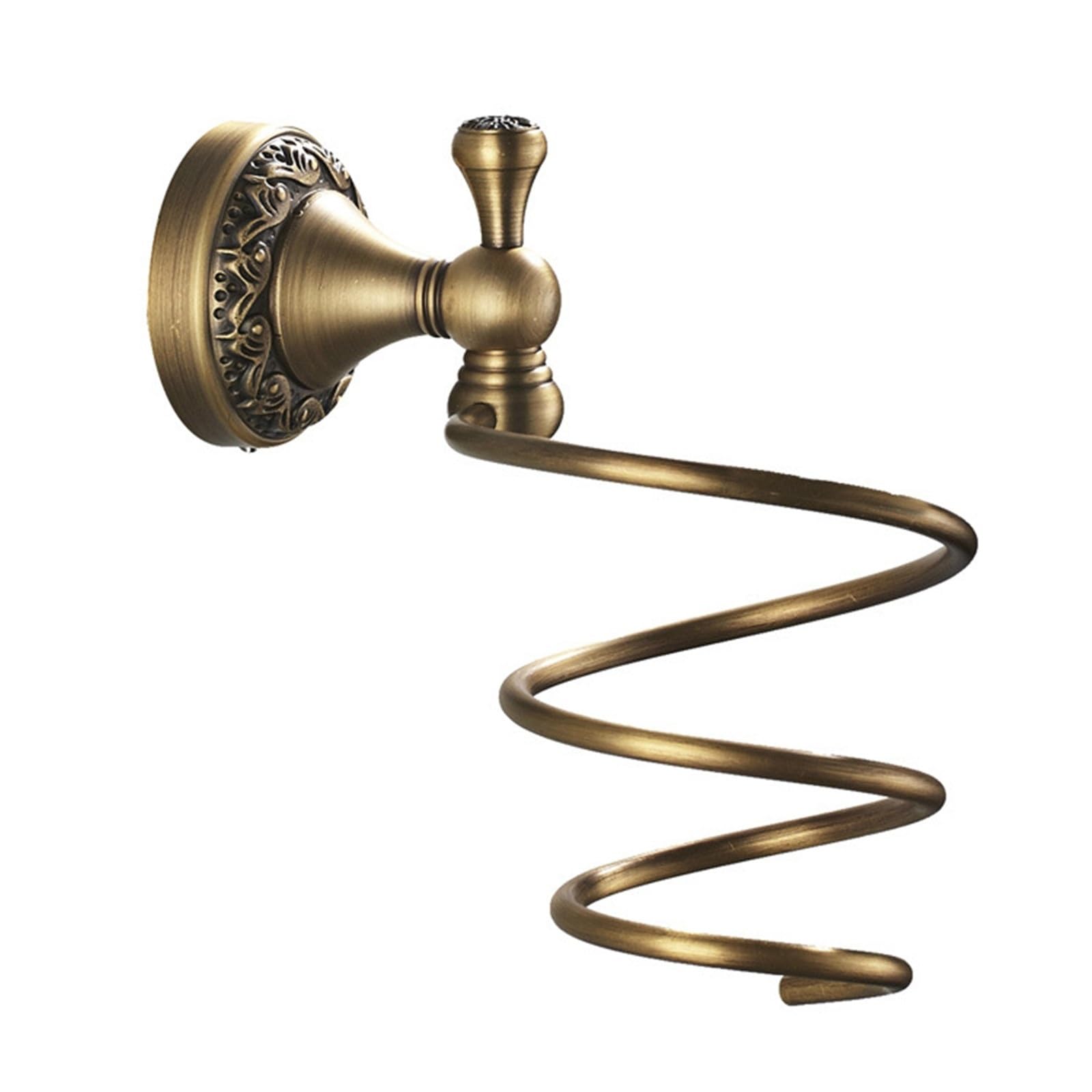 Soporte para Secador de Pelo Estante Colgante for secador de Pelo, Soporte Antiguo for secador de Pelo, Estante for secador de Pelo montado en la Pared for Baño Ahorra Espacio