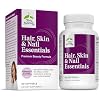 Terry Naturally Hair, Skin & Nail Essentials - Hair Care Supplement with Biotin & Aronia Berry Extract - Gluten-Free & Dairy-Free - 60 Softgels (30 Servings)