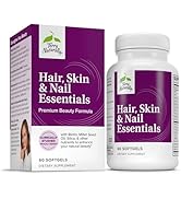 Terry Naturally Hair, Skin &amp; Nail Essentials - Hair Care Supplement with Biotin &amp; Aronia Berry Ex...