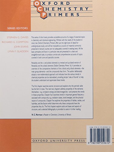 Periodicity and the s- and p-Block Elements (Oxford Chemistry Primers) - Image 2