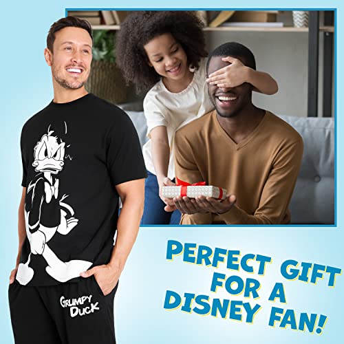 Disney Mens Pyjamas Jack Skellington Donald Duck Grumpy Men's Nightwear Set T-Shirt Long Bottoms PJs M-3XL Loungewear3