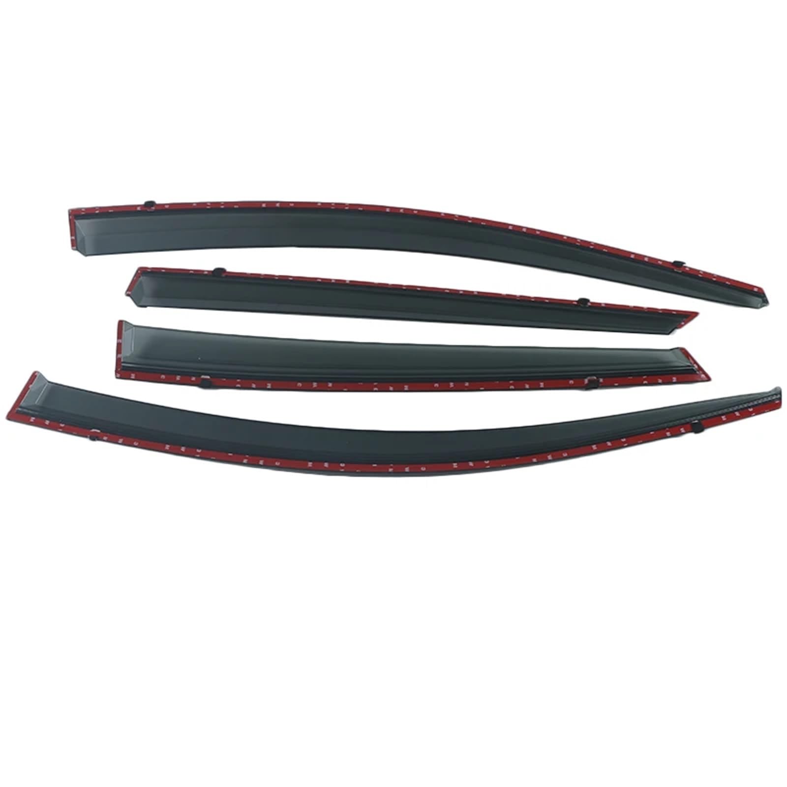 Car Wind Deflector Pasuje do Toyota Prius XW50 2016-2020 Osłona przeciwwietrzna Osłona wentylacyjna samochodu Drzwi boczne Szyba Osłona przeciwwietrzna