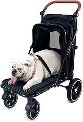 Carrinho de passeio para Pet, animal de estimação, cachorro, cão, gato de grande porte até 35 Kg