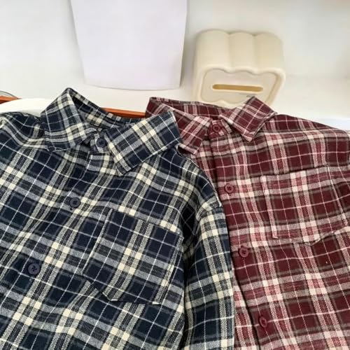Boys Flannel Shirts Kids Plaid Button Down Shirt Western Long Sleeve Tops - image 7
