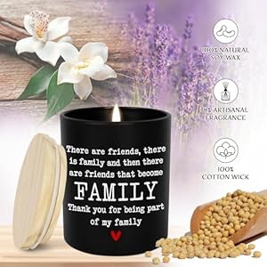 Friendgiftsformenwomengalentinesdaychristmasbirthdaygiftsforwomenfriendshipbffbestiecoworkersfriendsfemalebecomefamilyblackvanillalavenderscentedcandles10oz  Urban Country Home Decor Friend gifts for men women galentines day christmas birthday gifts for women friendship bff bestie coworkers friends female become family black vanilla lavender scented candles 10 oz  urban country home decor