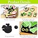 Mabor 5Pcs Funny Animal Enamel Brooch Pins Badges, Cat Enamel Pins Set Cartoon Lapel Badges for Women Girl Cute Black Cat Pins for Bags Clothing