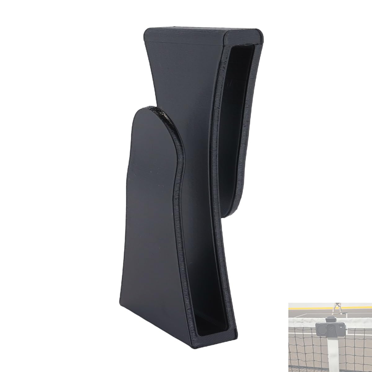 Riven Racquet View - Soporte para teléfono con grabadora de entrenamiento multiángulo, para grabación de cancha, tenis y pickleball