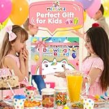 Yebebao Magnetic Drawing Board, Unicorn Baby Toys for 1 2 3 Year Old Girls Gifts, Doodle Boards Learning and Educational Toddler Toys for Kids Ages 1 2 Birthday Gifts Christmas Advent Calendar (Pink) - Image 7