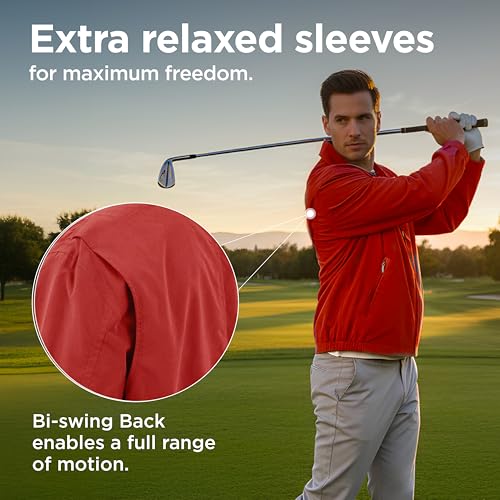 Image of London Fog Men's Auburn Zip-Front Golf Jacket