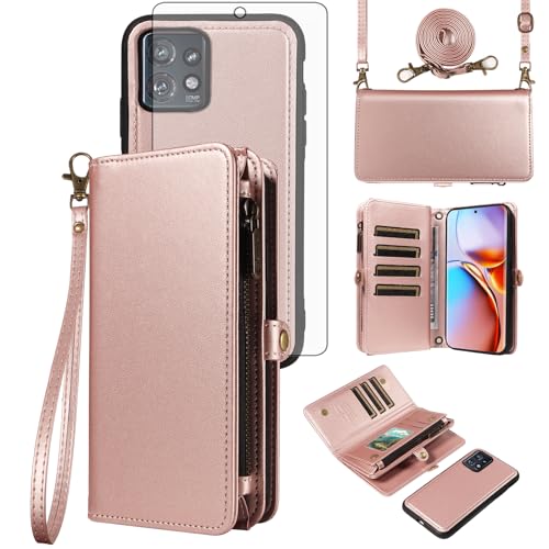 Coque Moto Edge Plus 2023 CSYBYW008 US antichoc fine couleur or rose