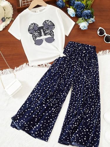 Image of TAGAS Girls TOP AND PANT|COORDINATED OUTFIT FOR GIRL| DRESS FOR(GIRLS)| TOP WITH PALAZZOS FOR GIRL'S|(GTP)