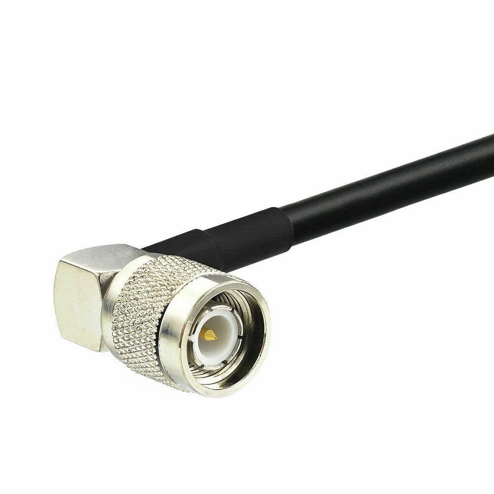 TEAMWILL Câbles d'antenne Ag Leader 90° pour GPS Trimble EZ-Guide FMX TNC mâle vers mâle 4,6 m