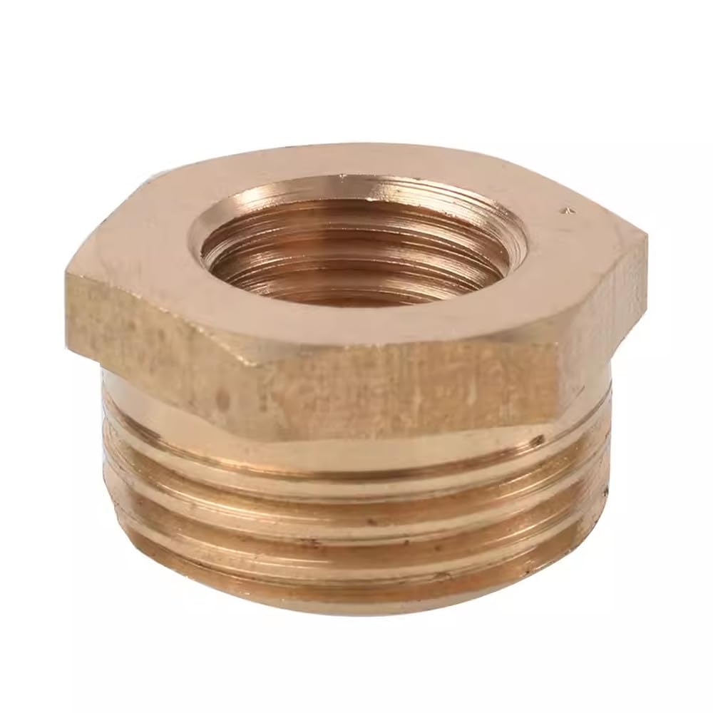 M4 M5 M6 M8 M10 M12 M14 M20 1/8" 1/4" 3/8" 1/2" 3/4" 1" BSP Boccola in ottone maschio-femmina P