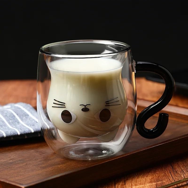 Becher aus klarem Kristallglas, Trinkgläser, Becher aus Kristallglas, gemischte Glaswaren, Trinkgläser for Wasser, Saft, spülmaschinenfest, perfekt for Wasser, Saft, Limonade, Tee, Kaffee, den täglich