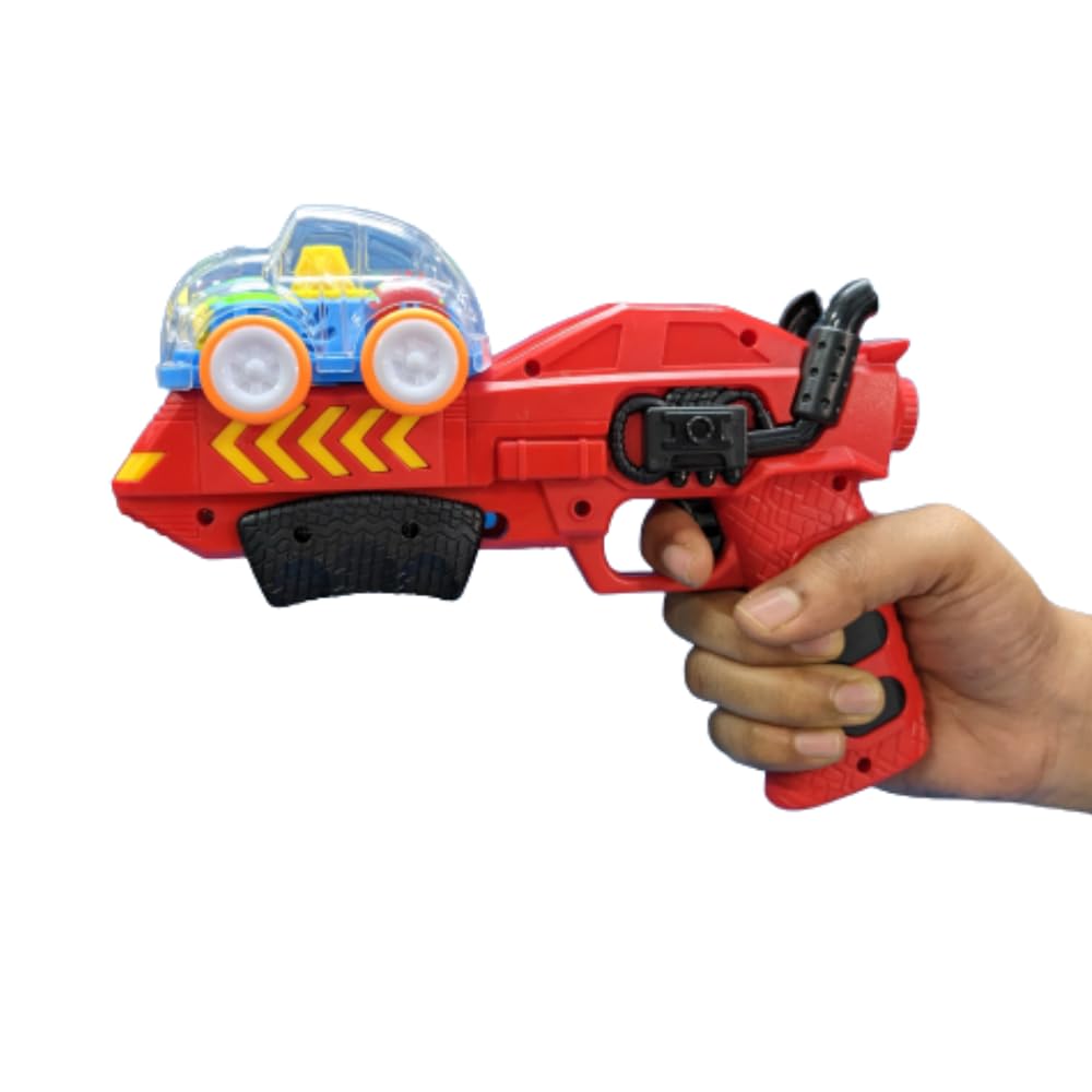 SIGNAL MART Musical Colorful Toy Gun for Kids with Sound, Light and Shooting Vibration Music Pretend Play Toy Gun for Boys and Girls(Black Color) Pack of 01 (Future Gun) (B0CFRB65K7) Amazon Price History, Amazon Price Tracker