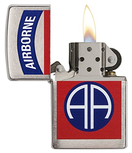 Encendedor Zippo Army Lighters Metal Chrome miniatura 3