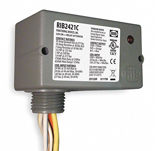 Functional Devices RIB SPDT enclosed relay image
