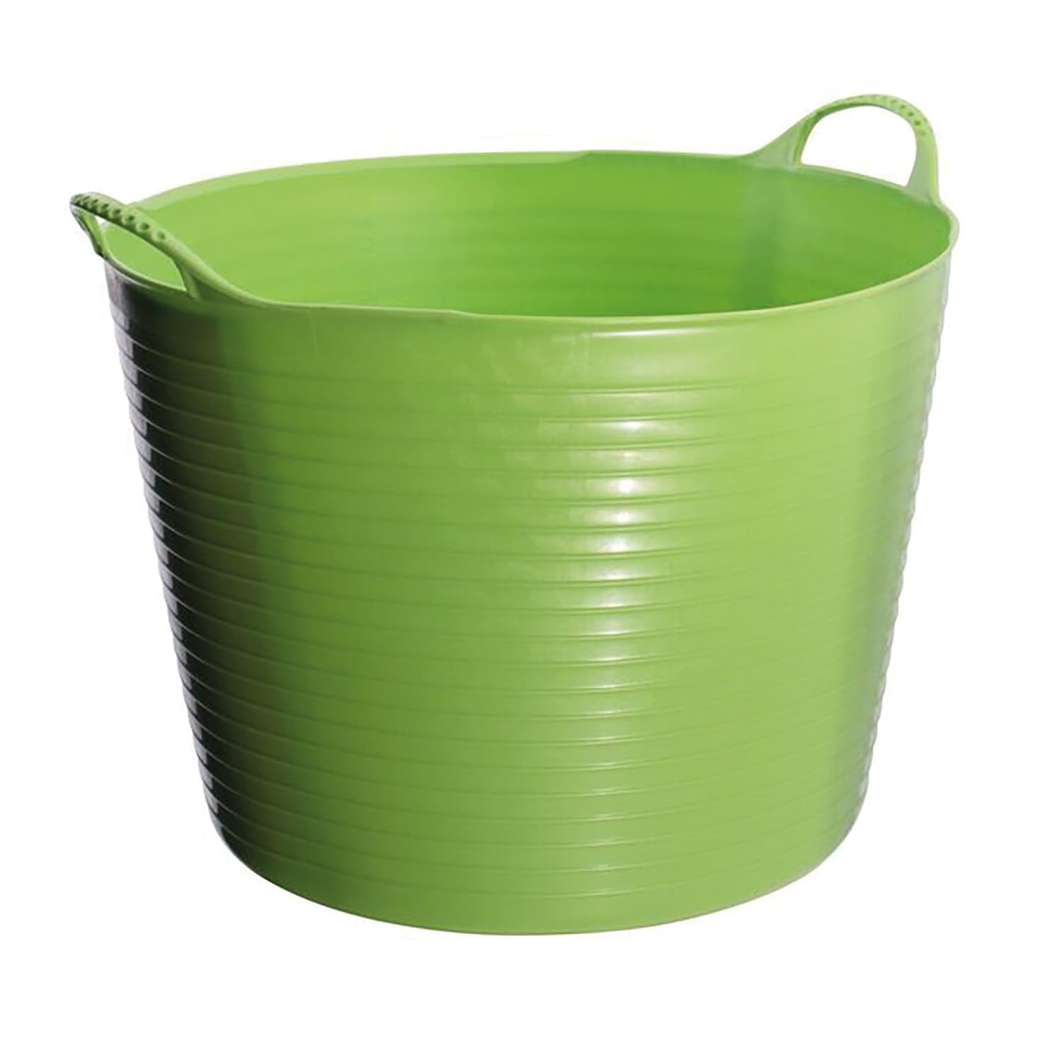 Red Gorilla Large Flexible Plastic Tub, Toy Storage, Laundry, Gardening & More, Pistachio