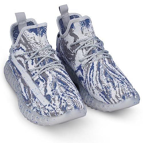 Image of RapidBox Men Light Blue Casual Sneakers
