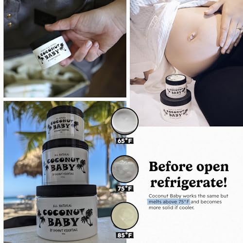 Coconut Essentials COCONUT BABY 2OZ Baby Oil For Hair & Skin Care thumb #6