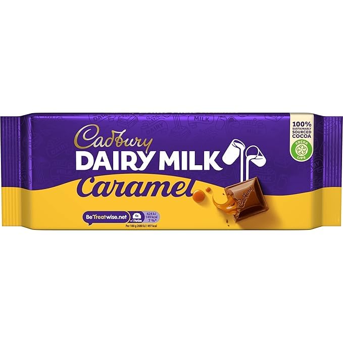 Cadburys Dairy Milk Chocolate with Caramel, 180g (Imported UK) (B0D877CSKT) Amazon Price History, Amazon Price Tracker