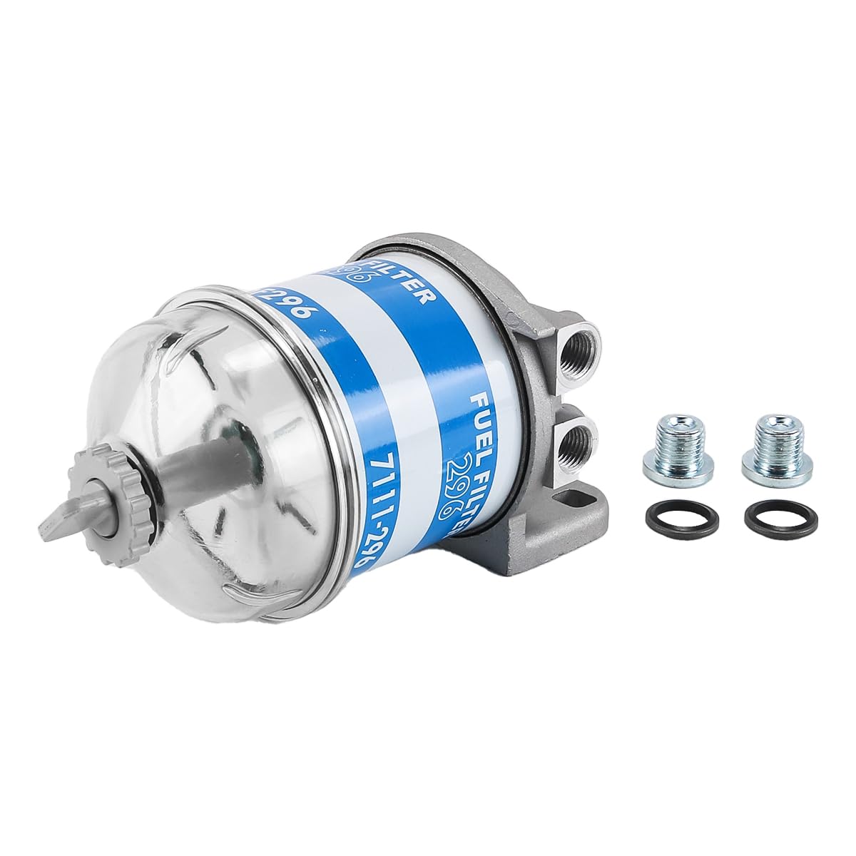 Ensemble séparateur d'eau et de Carburant Diesel 296 7111 296 HDF296 pour véhicules Lourds et Moteurs Marins
