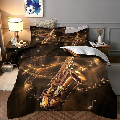Housse de couette vache de Noël pour chambre d'ado double