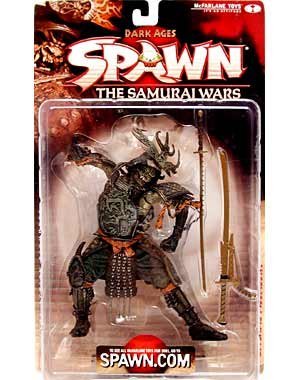 Spawn Dark Ages Samurai Wars Jackal Assassin Action Figure