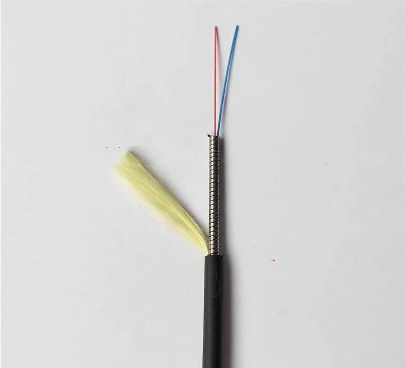 OM3 Câble de raccordement à fibre optique blindé TPU à 1 fil 1-300 m 1 C SC, LC, FC, ST 3 mm, multimode, 100 m, 200 m, 120 m, 50 m, pour l'extérieur (120 m, 1 pièce, SC-SC)