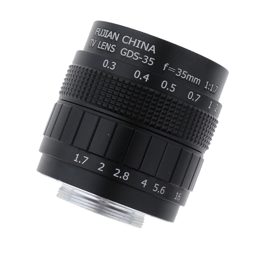 Amazon.co.jp: 35 mm f/1.7 TVレンズ マニュアルフォーカス Cマウント