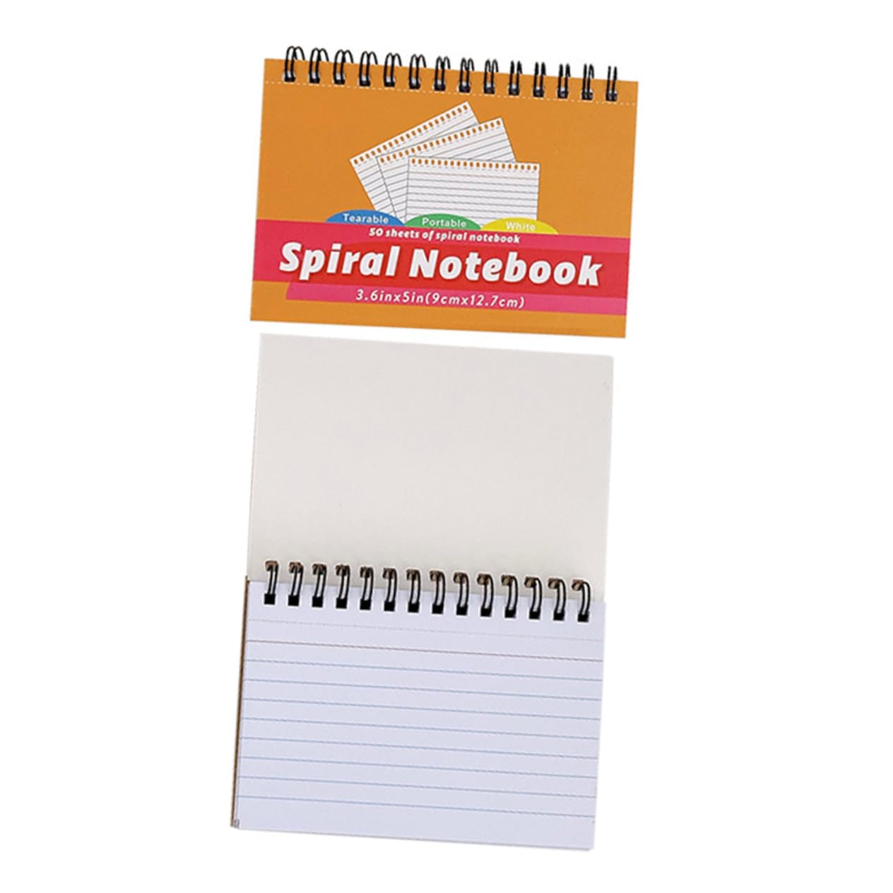 SHINEOFI 5 Piezas 2 Notas De La Tarjeta De Índice Cuaderno Pequeño Pequeños Cuadernos Minicuadernos Diminuto Mini Cuaderno Libreta Espiral Tarjetas De Nota Cortina a La Italiana Bloc Papel