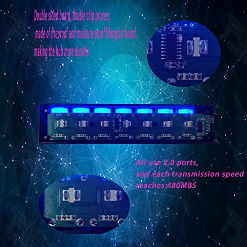 USB-Splitter-Multi-Port-USB-20-Hub-7-Port-with-Independent-OnOff-Switch-and-LED-Indicators-USB-A-Port-Data-Hub-Suitable-for-PC-Computer-Keyboard-Laptop-Mobile-HDD-Flash-Drive-Camera-Etc