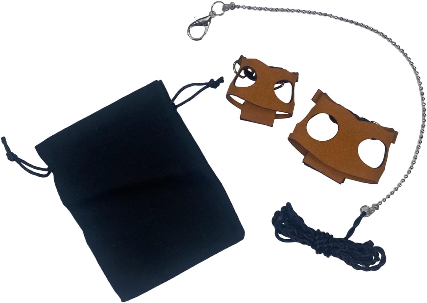 Premium Lizard Harness Designed for Comfort and Safety -Lightweight Leather Lizard Harness and Leash Set with Bonus Storage Bag - Ideal for Bearded Dragons and Geckos- Available in Two Sizes