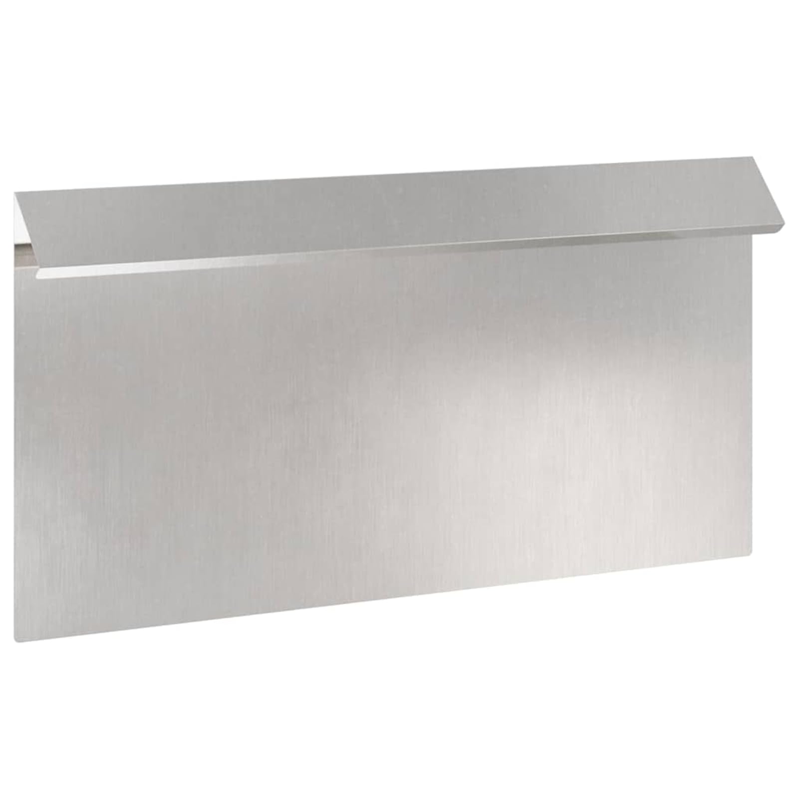 Tidyard Schneckenzaun Edelstahl 16 Stück Silber 50 cm Gartenzaun Schneckenschutz robust und wetterfest für Beete Blumenbeete Gemüsegarten Terrasse Balkon