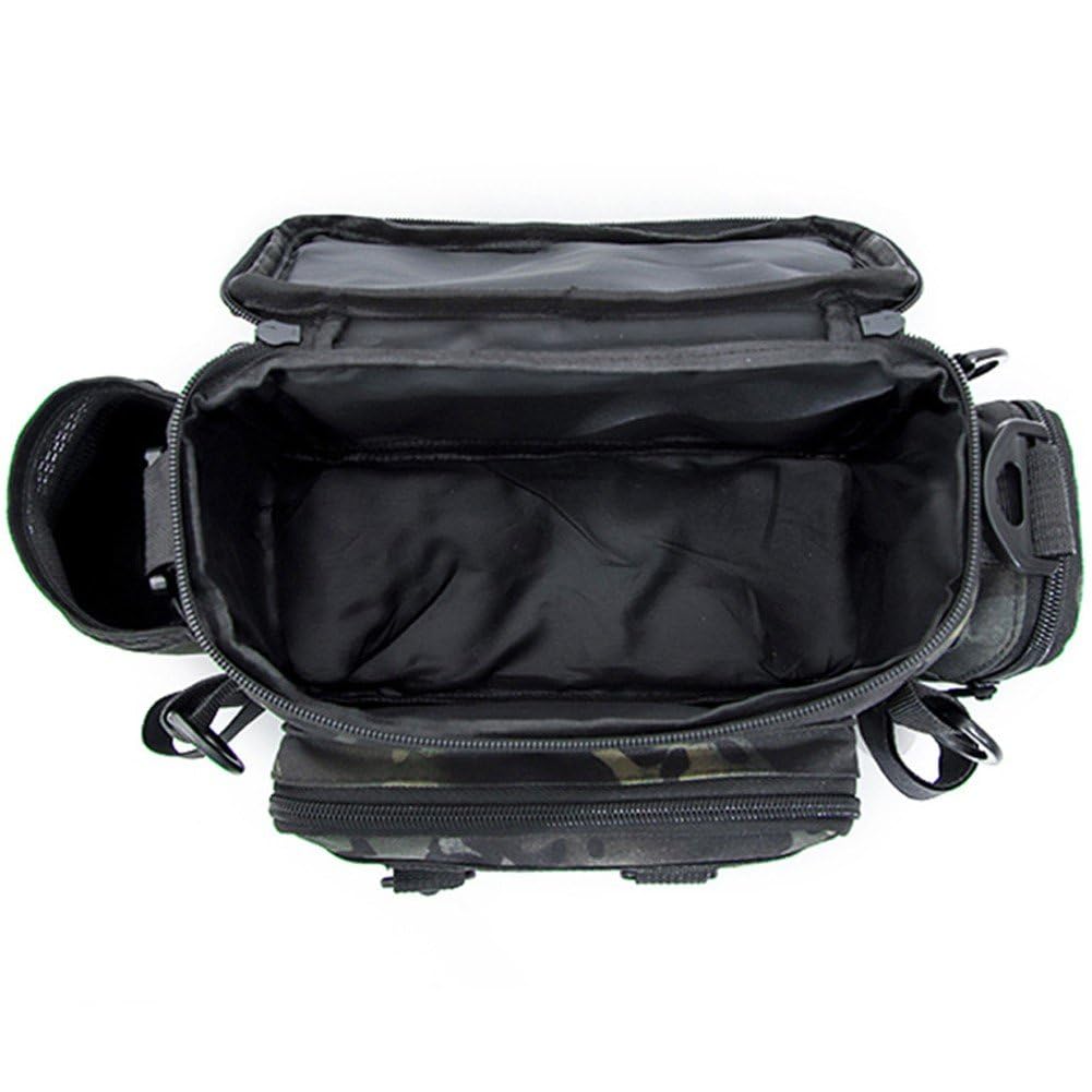 Borsa a Tracolla per Attrezzatura Pesca, Borsa per Riporre L'attrezzatura Portatile Borsa Trasporto Borsa Pesca alla Carpa per Pesca alla Carpa