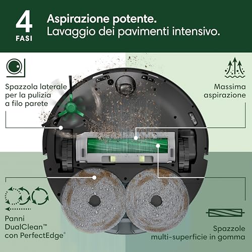 iRobot 505 Combo Plus  Nero