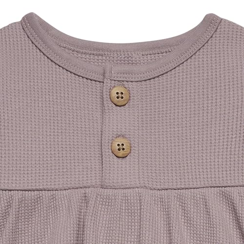 Modern Moments by Gerber Baby Girls' Mini-Waffle Dress with Diaper Cover Set2