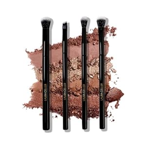 LAURA GELLER Shadow Skills 4pc Eyeshadow Professional Vegan Makeup Brush Set | Apply Eyeshadow & More