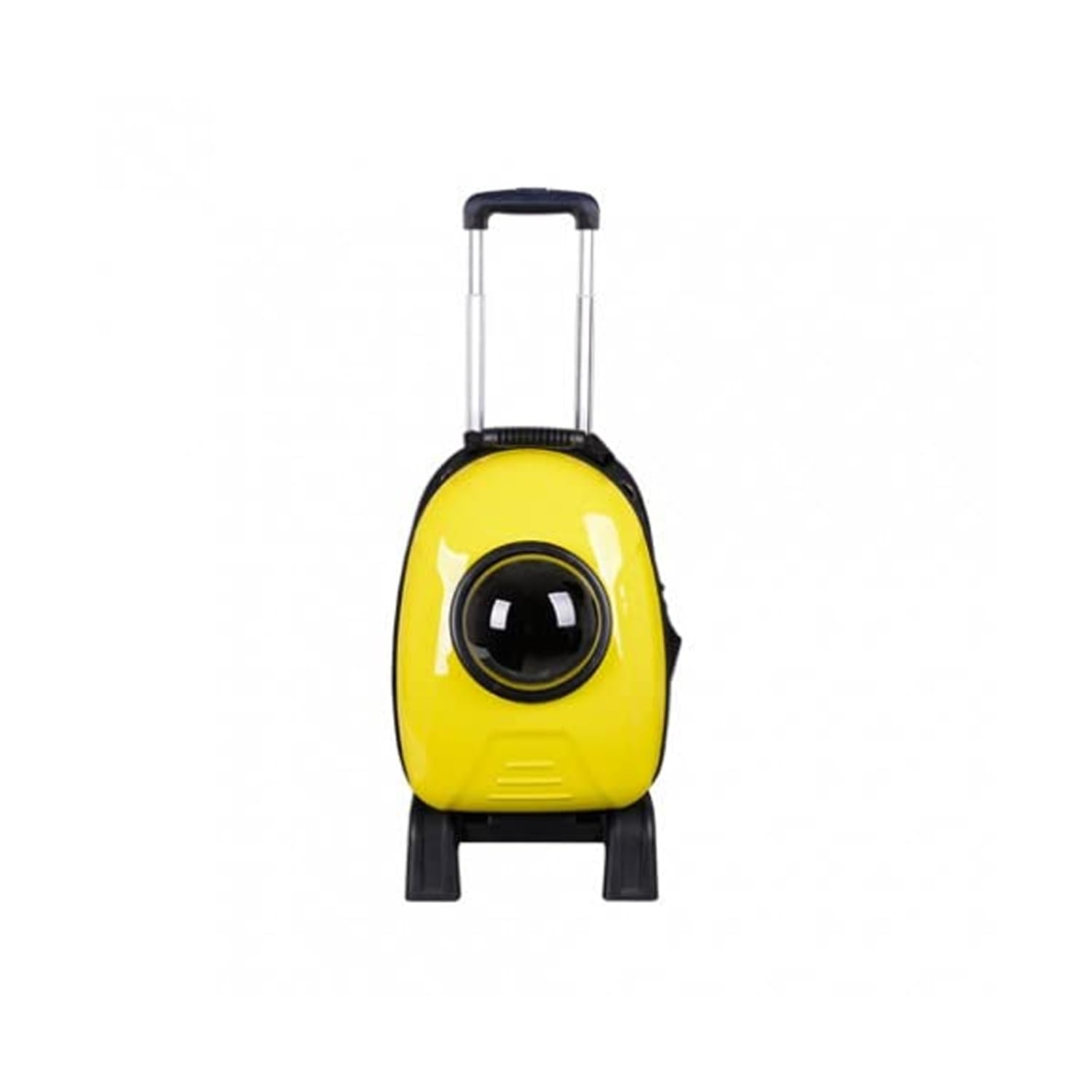 Emily Pets 2 in 1 Lightweight Stroller Trolley Backpack Capsule Cat Puppy Carrier for Traveling Hiking Camping Rose Airline Pet Carrier (Suitable for Cat) Yellow (B09TQVS524) Amazon Price History, Amazon Price Tracker