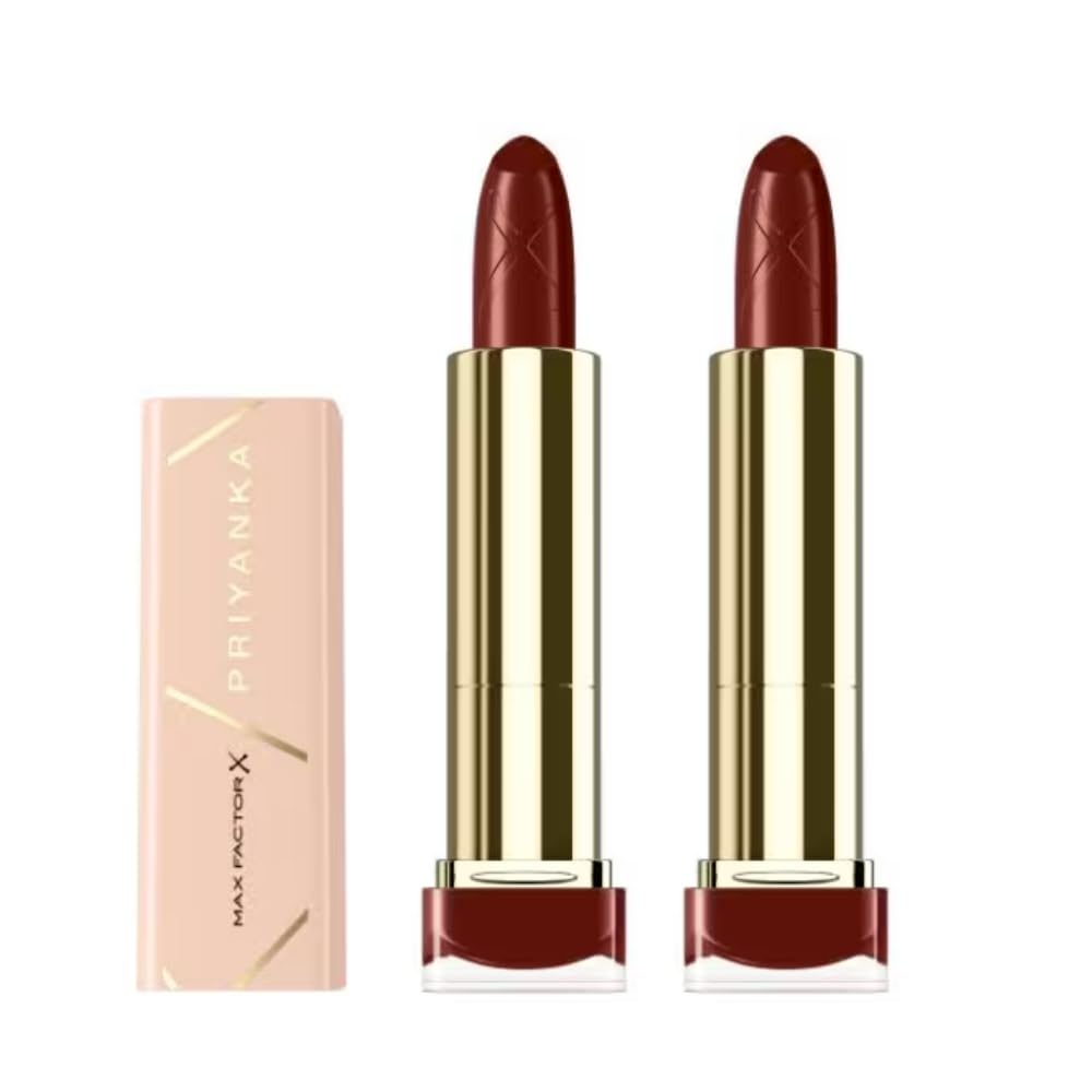 2 x Max Factor Colour Elixir Priyanka Lipstick - 078 Sweet Spice