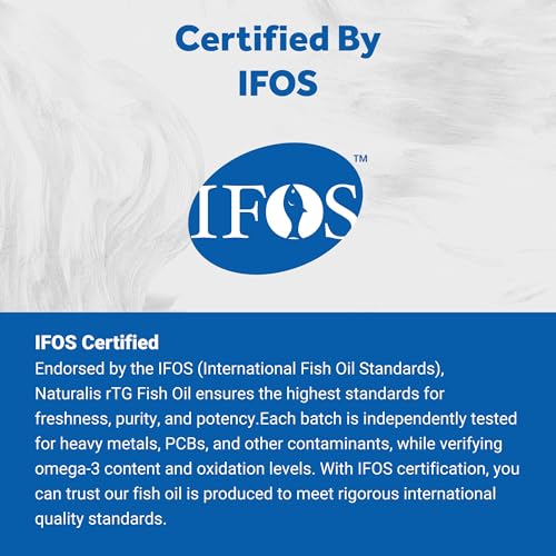Image of Naturalis Ultra rTG Omega 3 Fish Oil 1800mg 180 Softgels | IFOS Certified