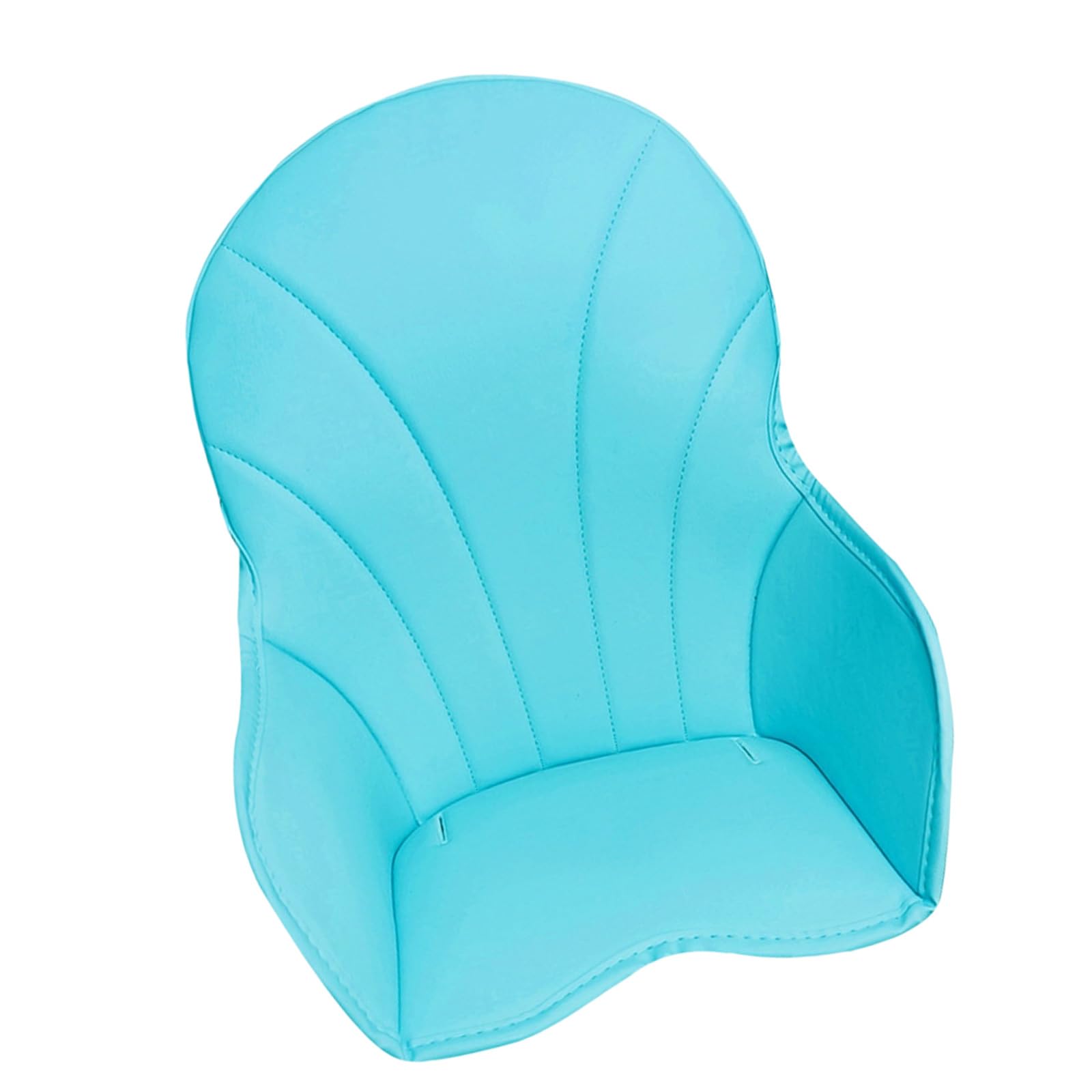 sodeber Highchair Seat Cushion with Thick Sponge Layer Filling Accent PU Leather Dinning Chair Mat for Long Time Use Chair Protector