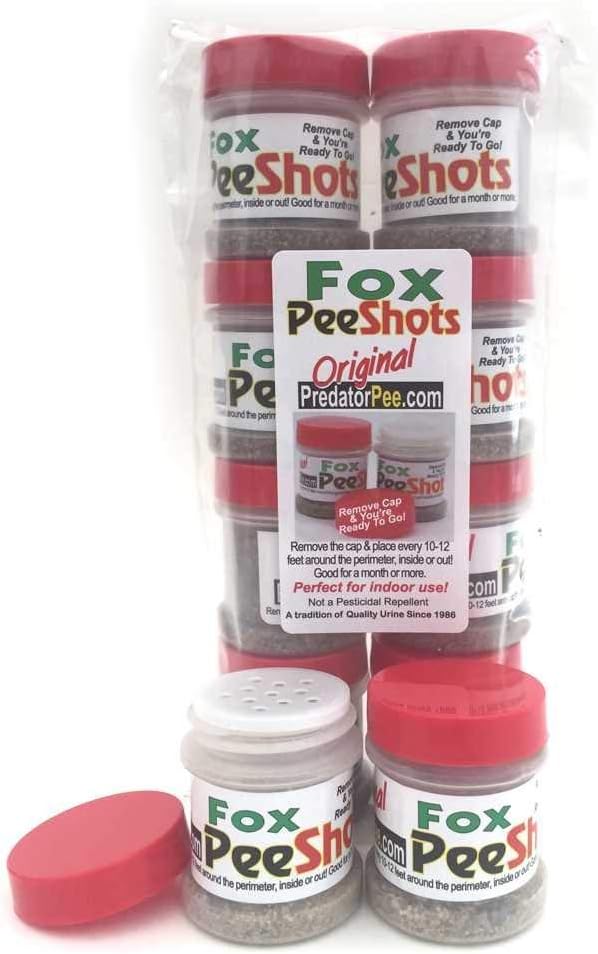 PredatorPee 100% Fox Urine - Territorial Marking Scent - Creates Illusion That Fox is Nearby