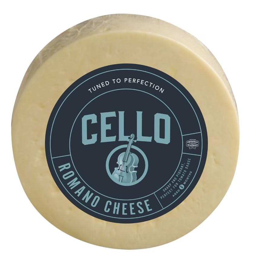 Domestic Romano Cheese Wheel approx, One great thing about romano cheese is that it's fairly salty, so it can add a complex flavor to your dishes 18 lbs.