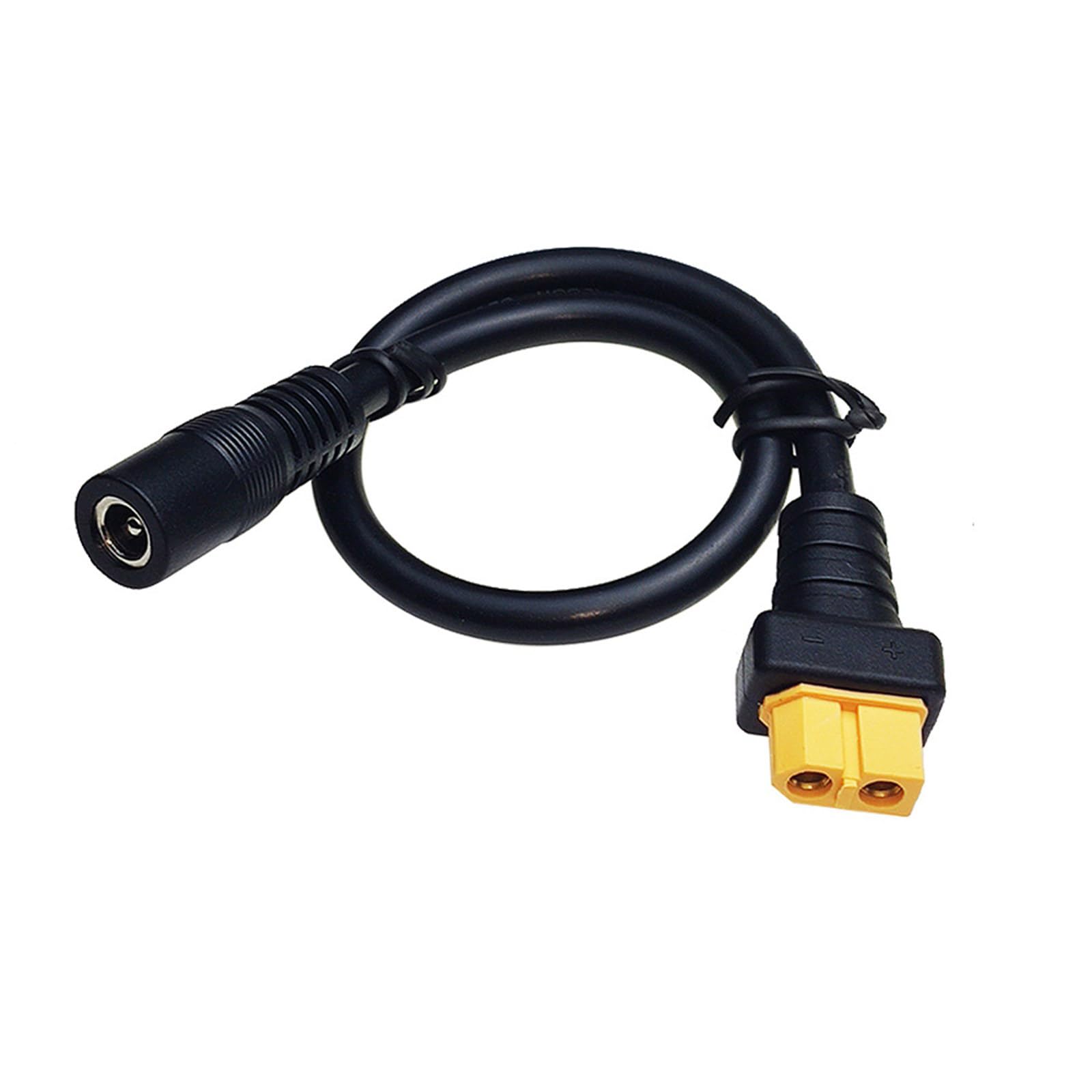 30cm DC5525 Female to XT60 Female Power Adapter Cable for Solar Panel and Outdoor Energy Storage