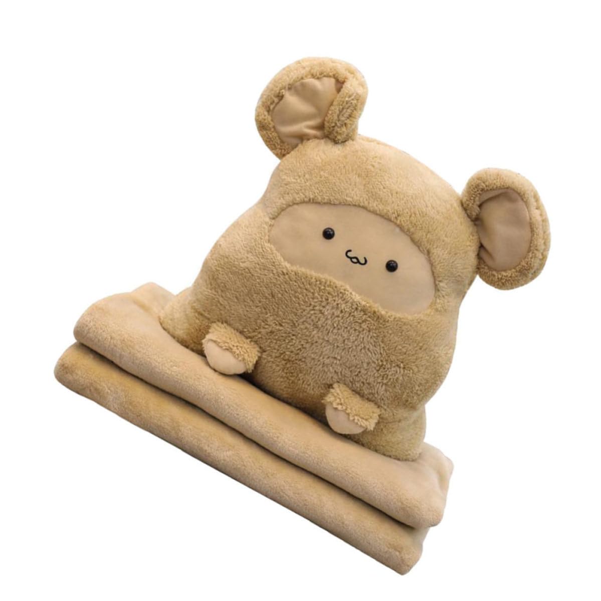 Coussin peluche doux pour éviter le mal de dos en dortoir ou bureau