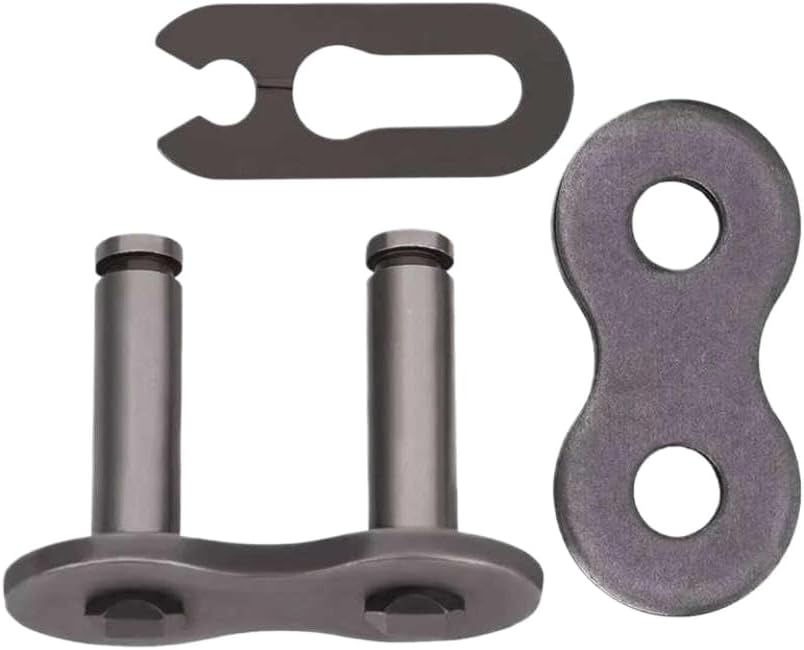 4 Sets Dark Color 428 Motorcycle Chain Master Link Joint Connector Clip Steel Compatible With ATV Bike
