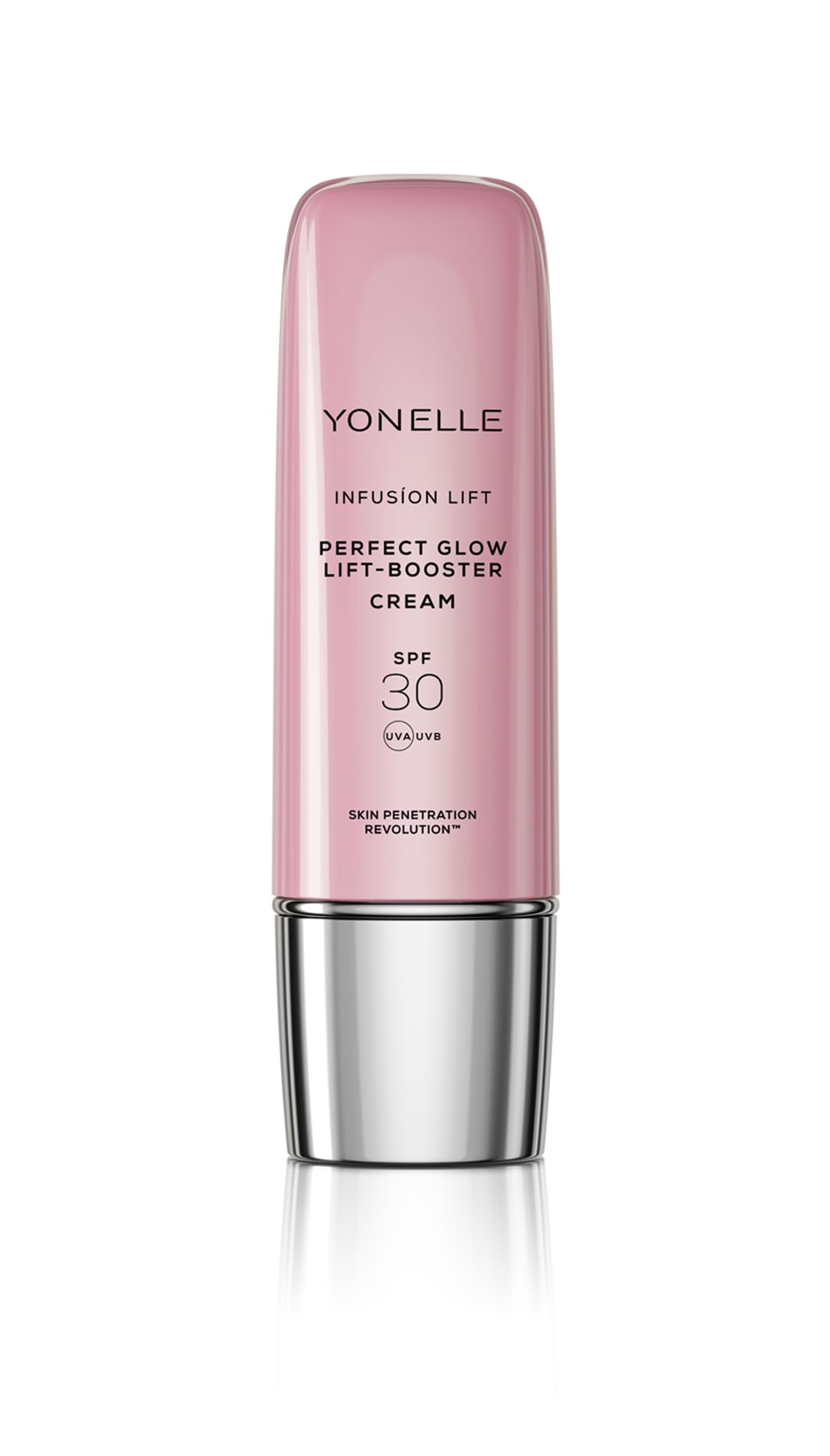 YONELLE Faltencreme mit Soforteffekt & Glow LSF 30 für reife Haut | Peptide, Hyaluron, getönte Tagespflege, Feuchtigkeit, Elastizität, Lifting-Pflege, ebenmäßiger Hautton, seidiges Finish
