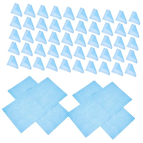 MAGICLULU 50pezzi Panni Da Cucina Riutilizzabili Asciugamani Assorbenti in Non Asciugatura Rapida Per Pulizia Stoviglie e Superfici Per Casa e Cucina