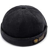 YAMEE Cap Herren Hut Damen Docker-Cap Unisex Docker Mütze Hafenmütze Seemannsmütze Herrenhut Bike...